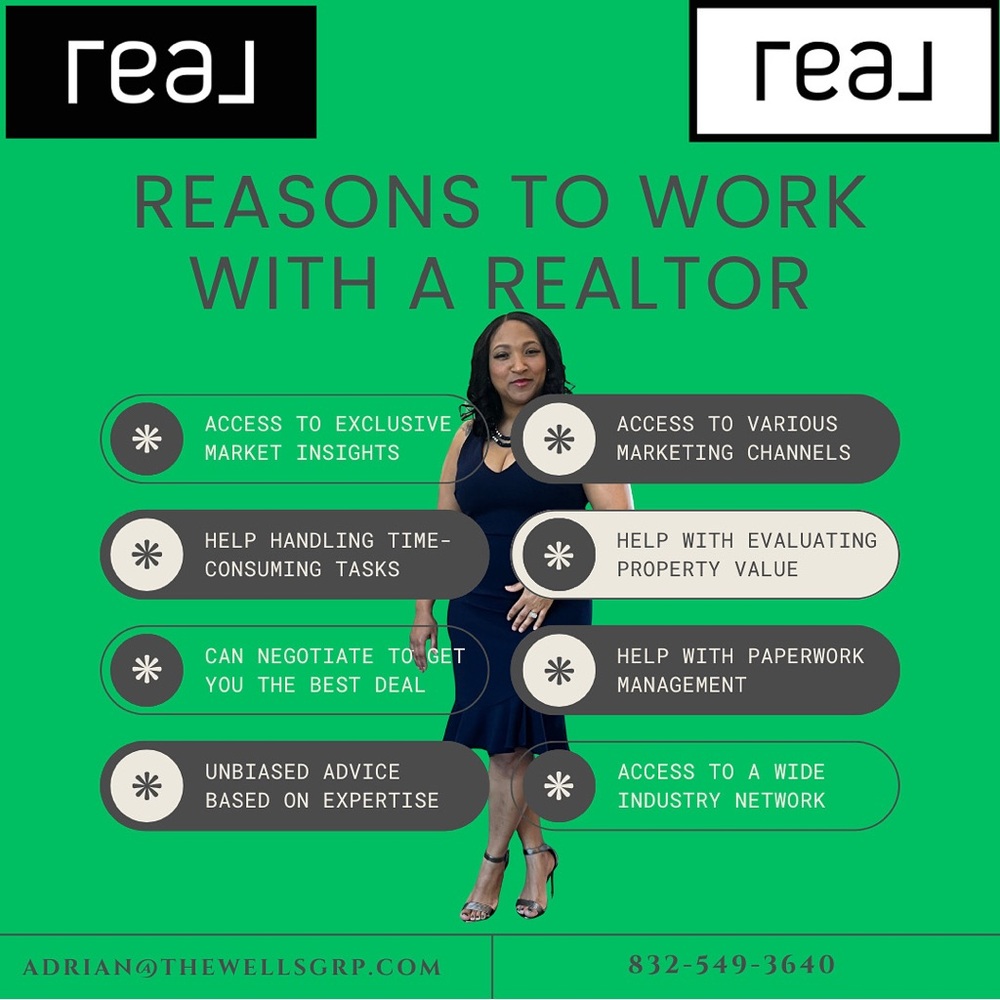 Green Realtor Promotional Poster